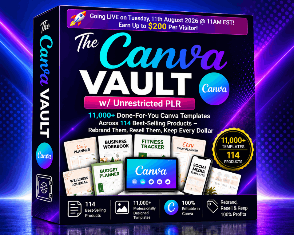 The Canva Vault Checkout Page